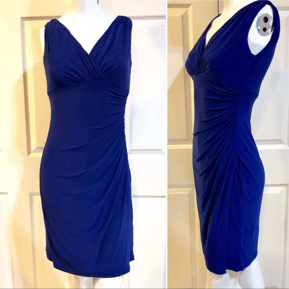 Vintage Ralph Lauren Royal Blue Mini Dress